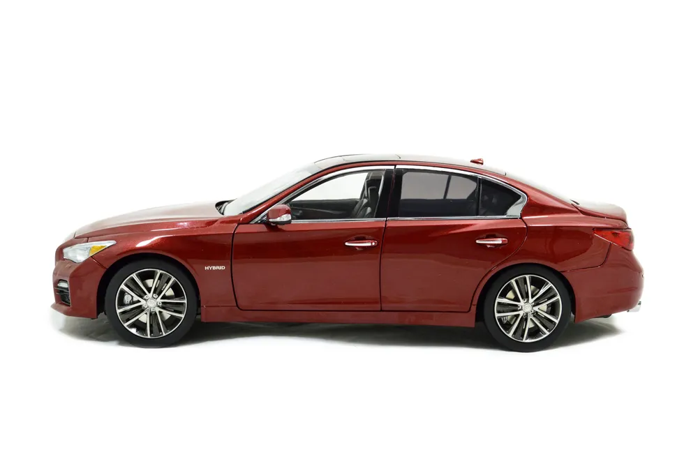 48172 infiniti q50 red sport diecast