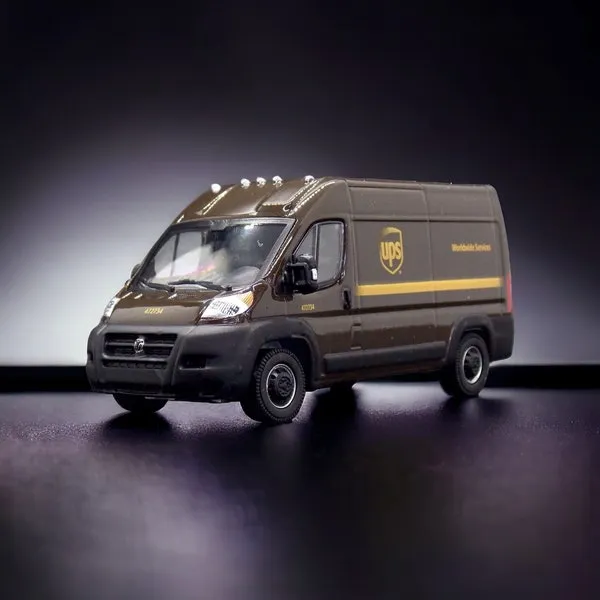 48209 ups freight semi truck