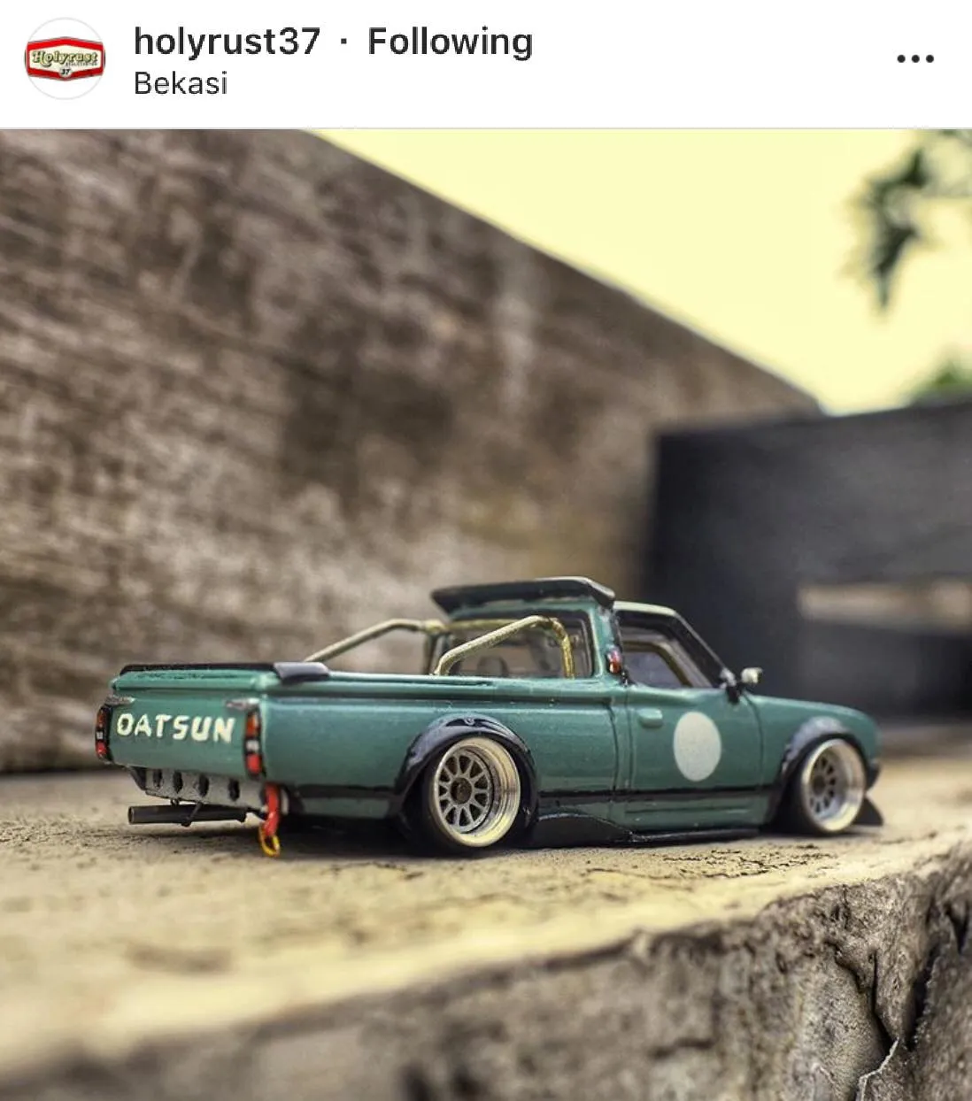 48252 modified diecast car