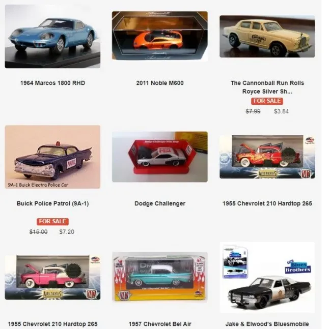 48283 kmj diecast store display