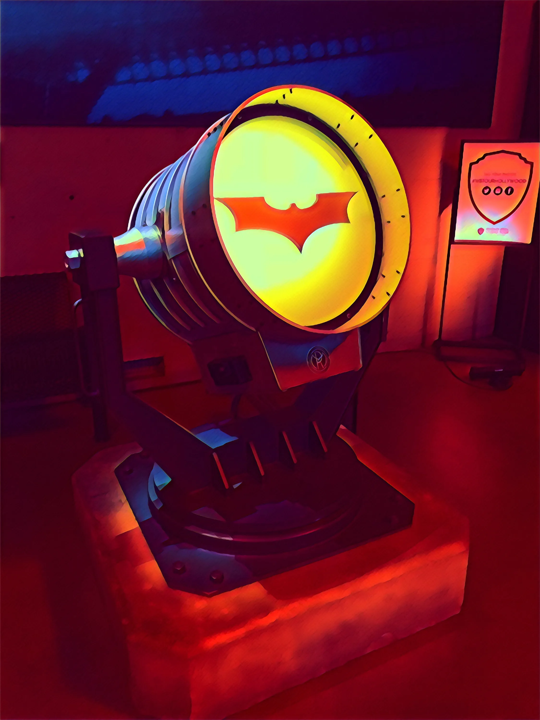 48356 modern bat signal diecast