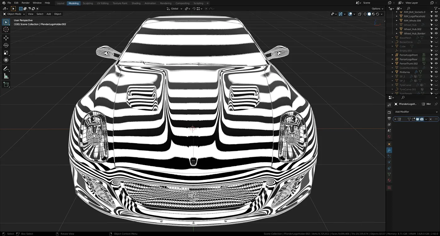 48372 ferrari 599 gto diecast model real car