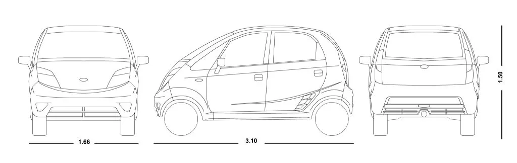 48398 tata nano diecast model 2