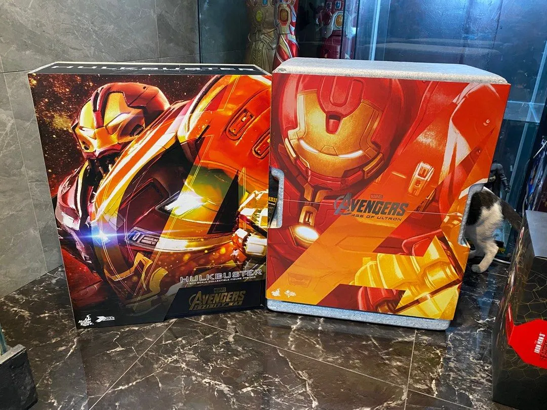 48414 hot toys hulkbuster diecast display