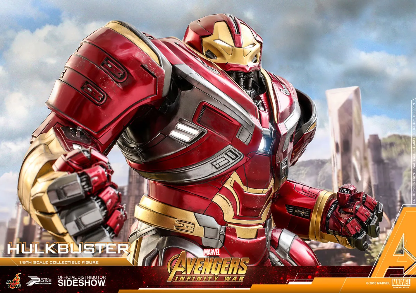 48414 hot toys hulkbuster diecast led