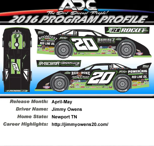 48434 diecast late model manufacturing